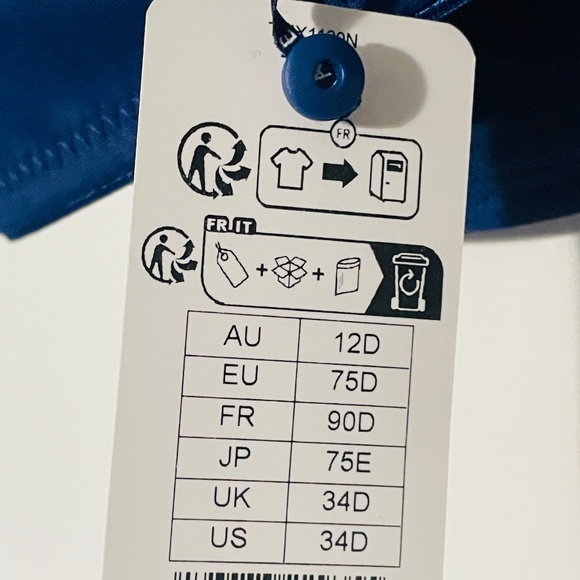 Fantasie Fusion Lace Bra in French Navy - Picture 8 of 9